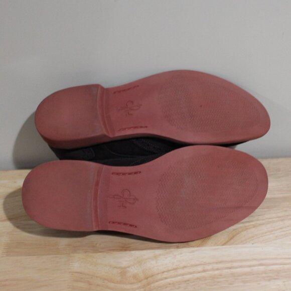 4b   NICE MENS COLE HAAN WINGTIP SHOES - BROWN SUEDE - 9 1/2 M - Picture 5 of 7